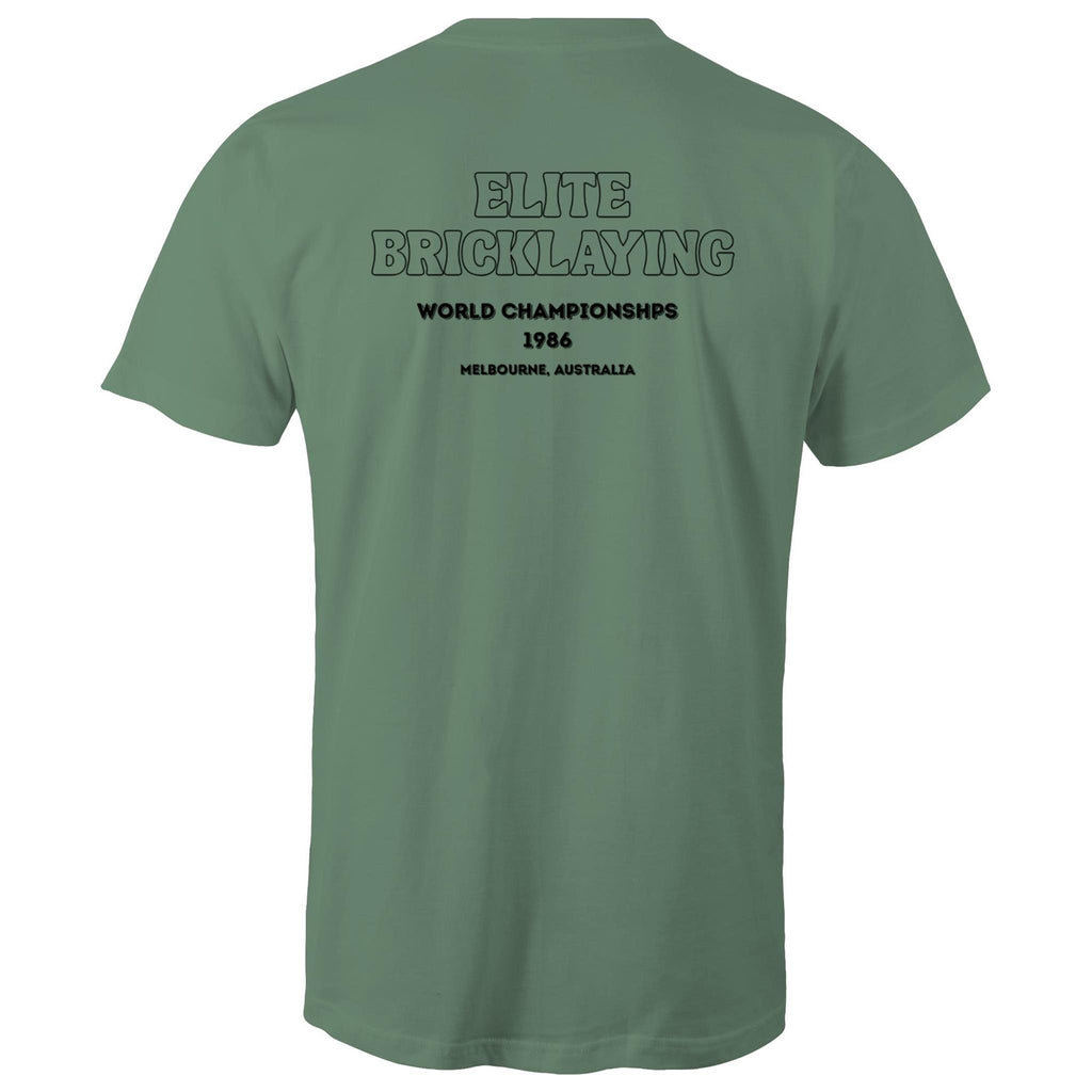 Elite Bricklaying World Championships - AS Colour Staple - Mens T-Shirt
