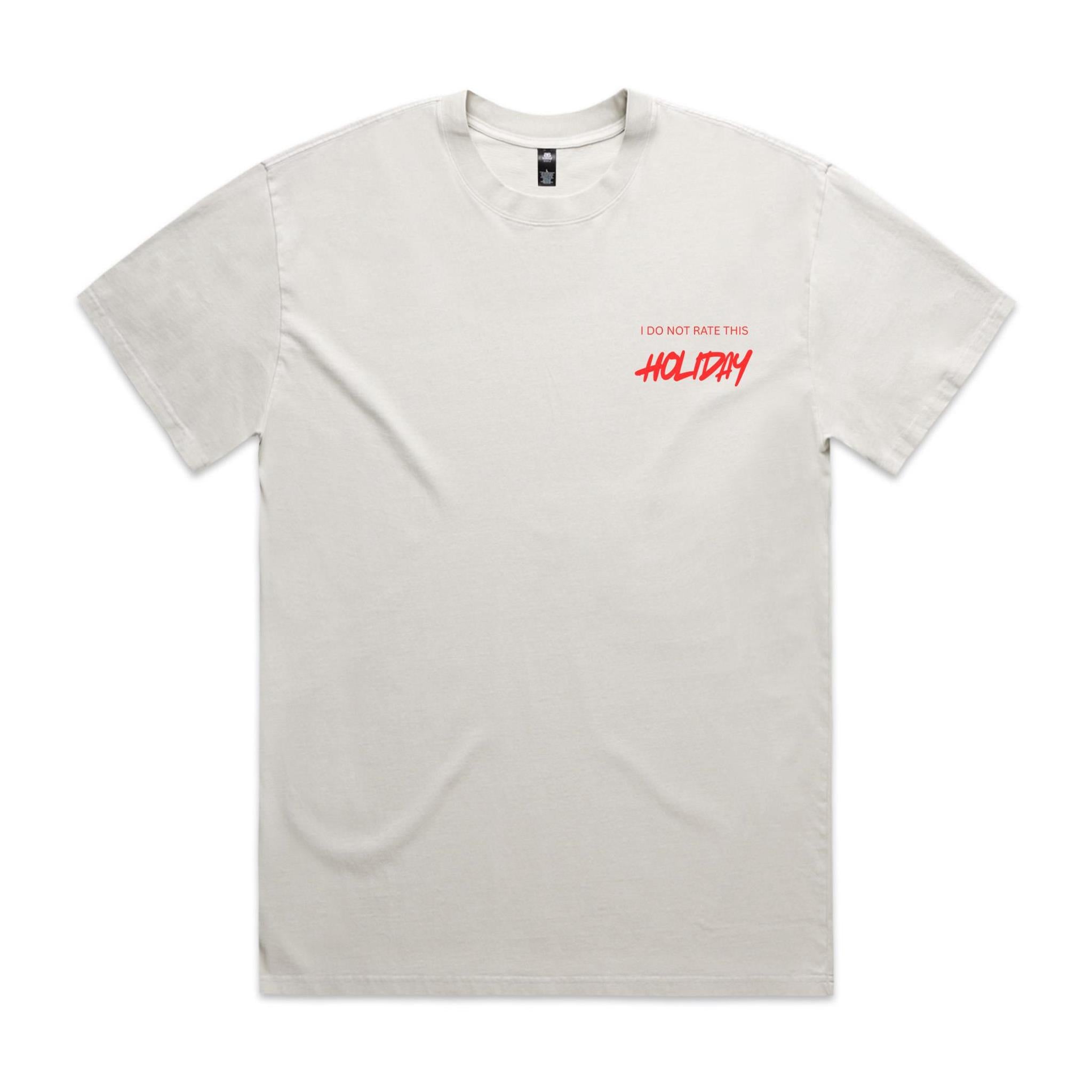 I do not rate this Holiday - AS Colour Heavy Faded Tee