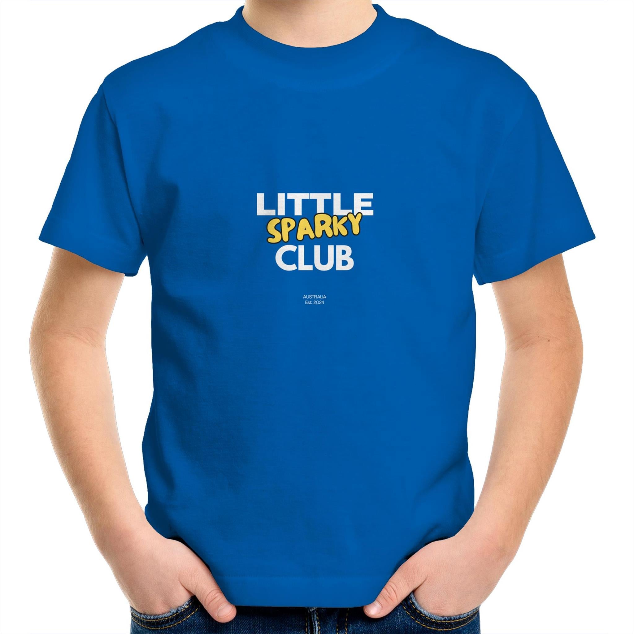 Little Sparky Club- Kids Youth T-Shirt