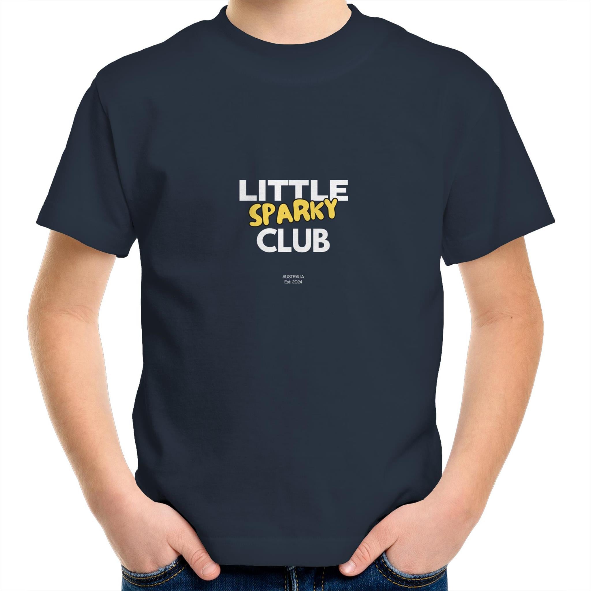 Little Sparky Club- Kids Youth T-Shirt