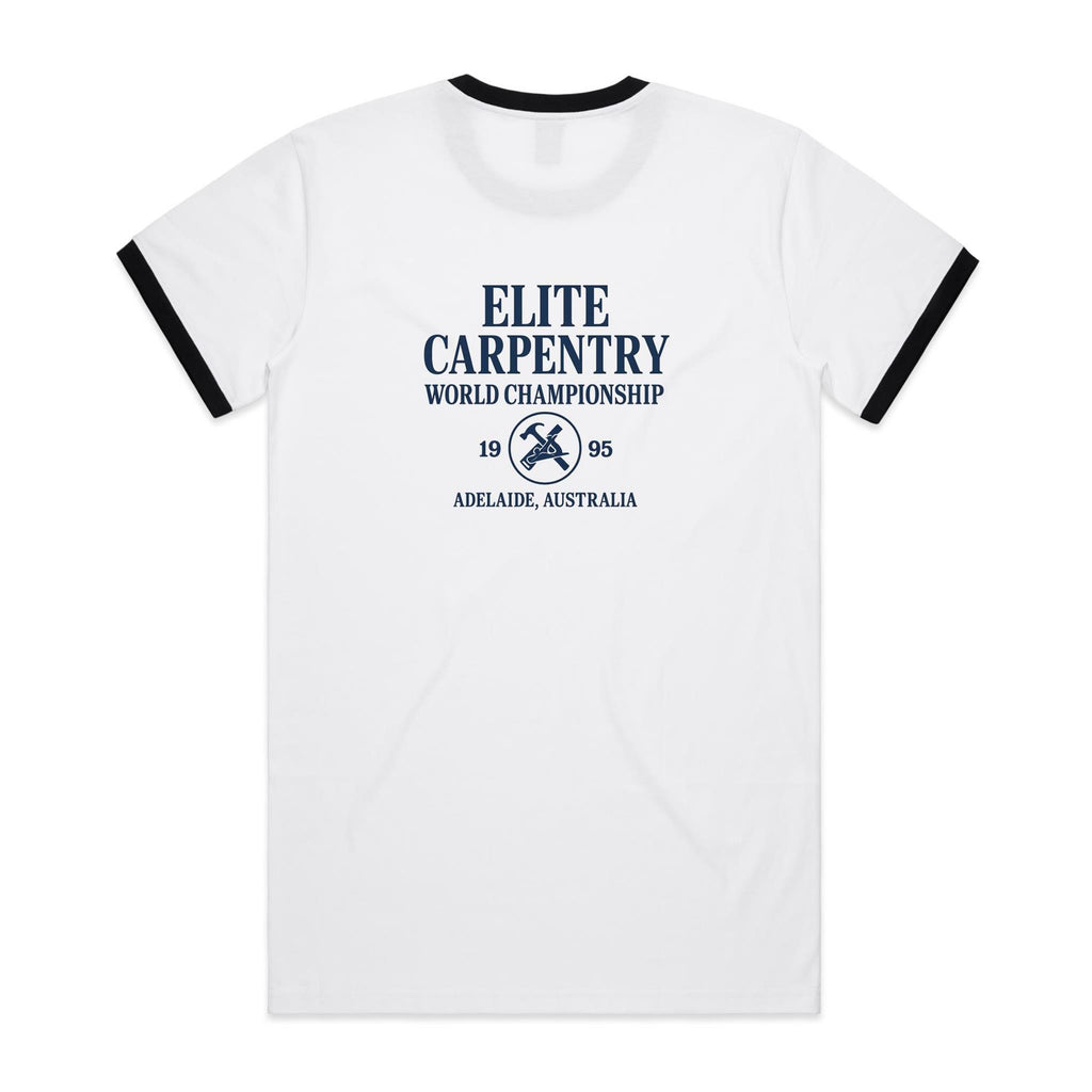 Elite Carpentry World Championship - AS Colour Staple Ringer Tee