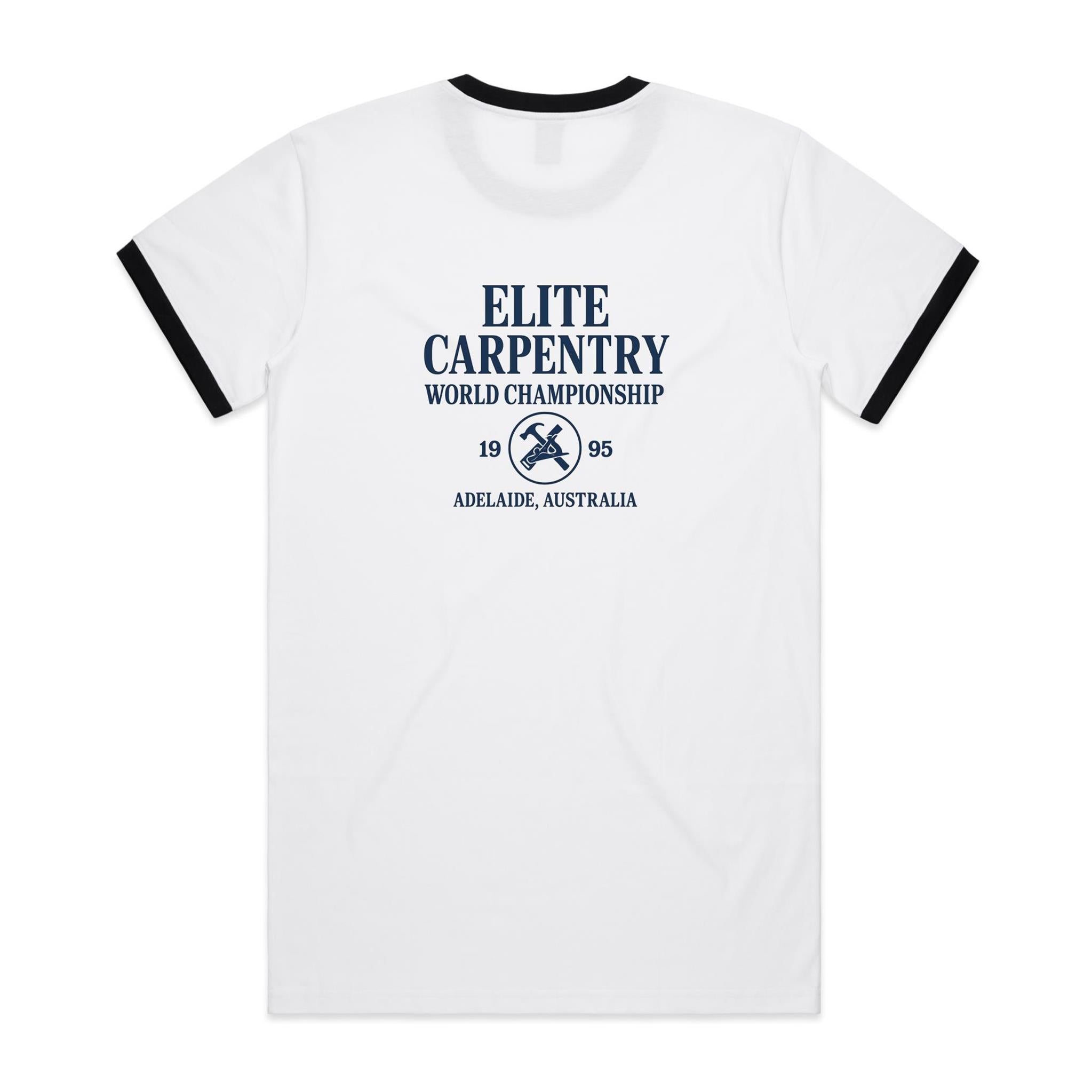 Elite Carpentry World Championship - AS Colour Staple Ringer Tee