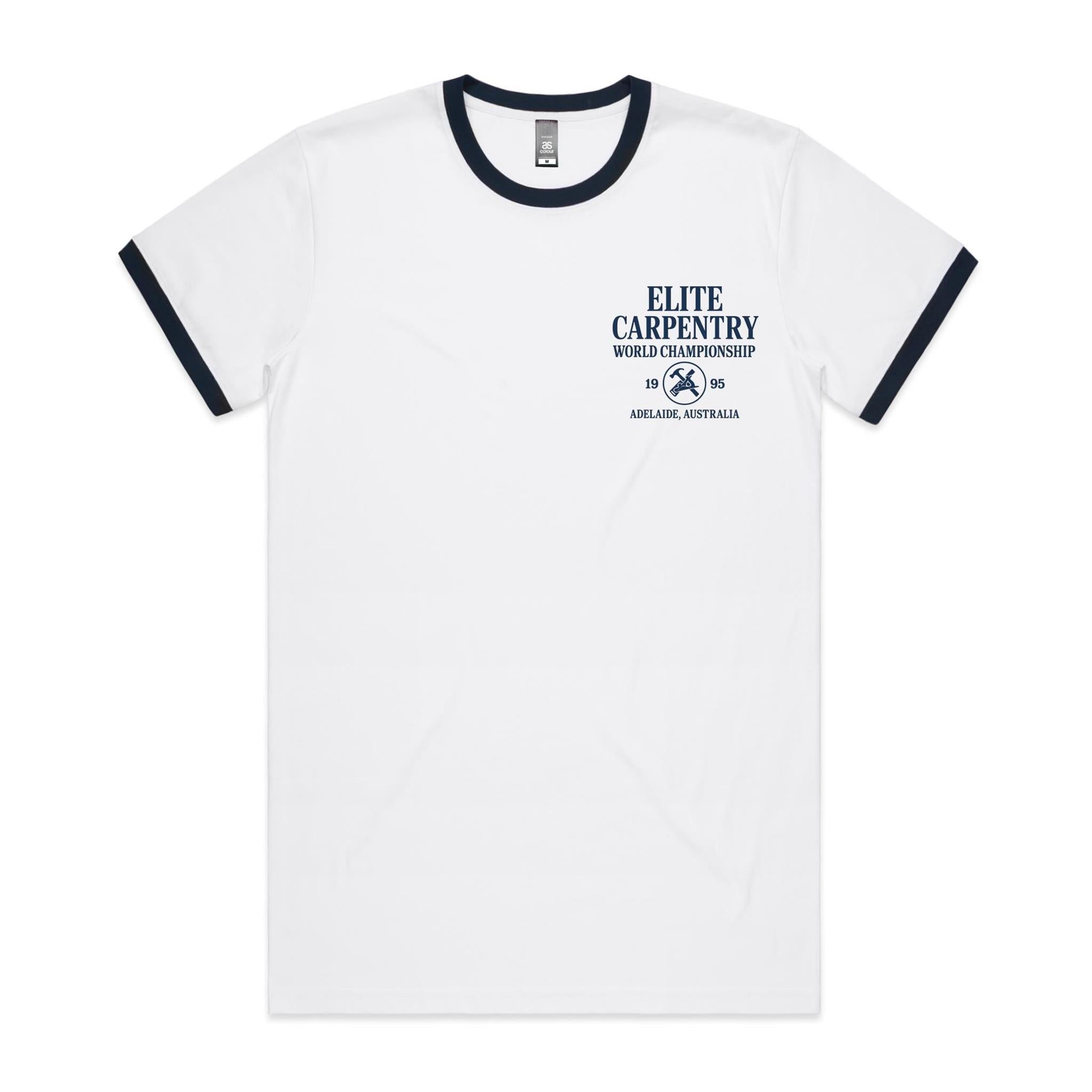 Elite Carpentry World Championship - AS Colour Staple Ringer Tee