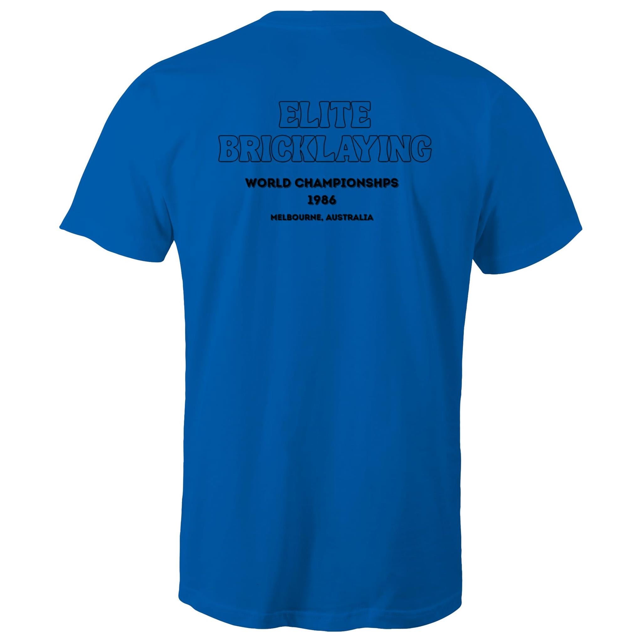 Elite Bricklaying World Championships - AS Colour Staple - Mens T-Shirt