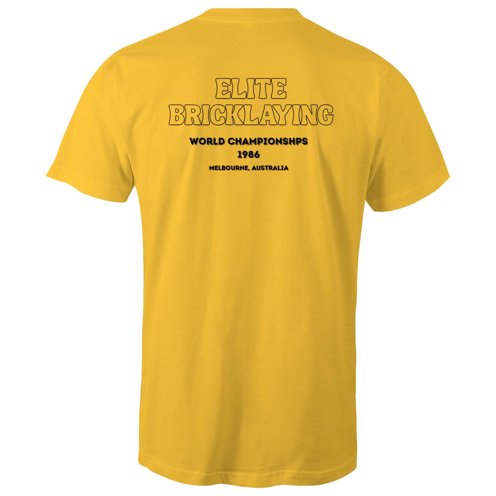 Elite Bricklaying World Championships - AS Colour Staple - Mens T-Shirt