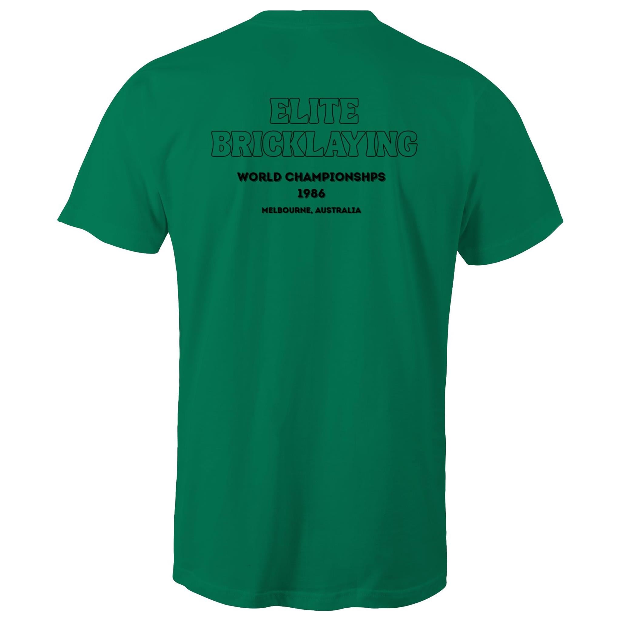 Elite Bricklaying World Championships - AS Colour Staple - Mens T-Shirt
