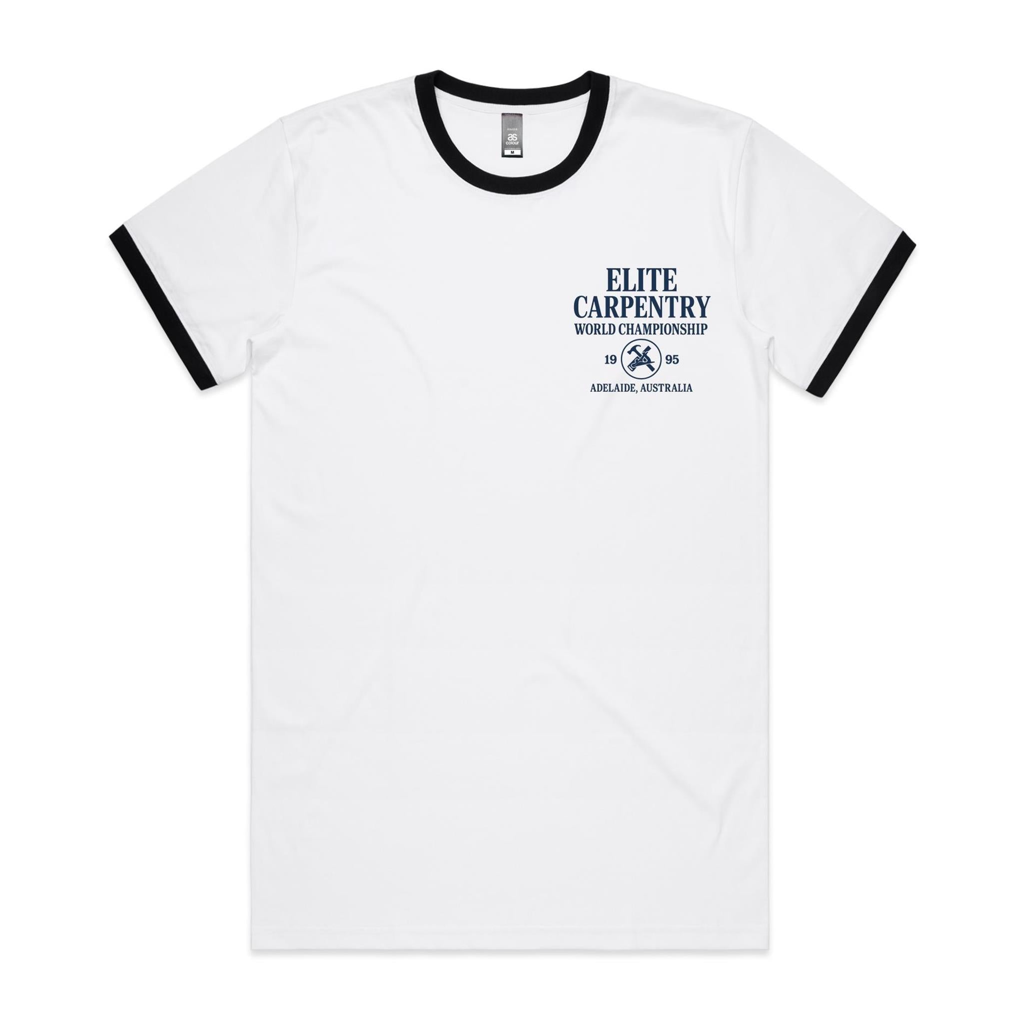 Elite Carpentry World Championship - AS Colour Staple Ringer Tee