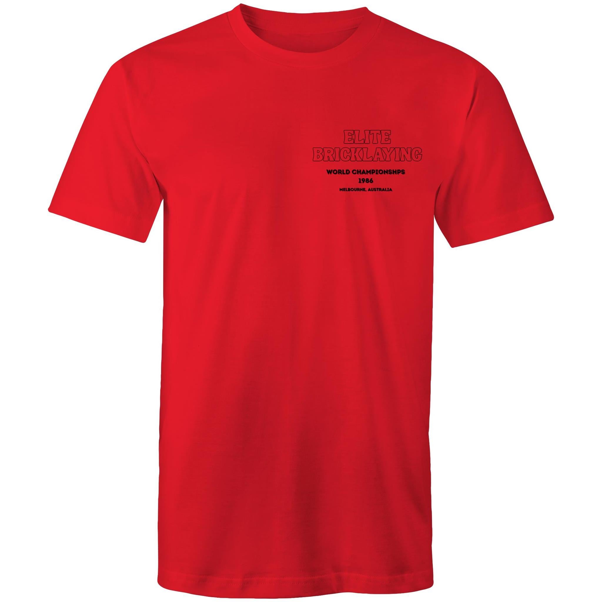 Elite Bricklaying World Championships - AS Colour Staple - Mens T-Shirt