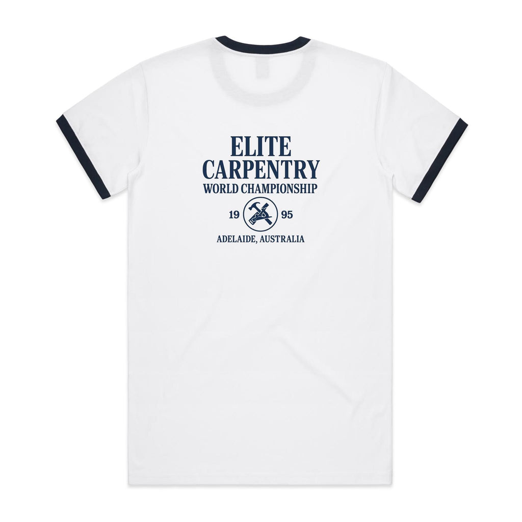 Elite Carpentry World Championship - AS Colour Staple Ringer Tee