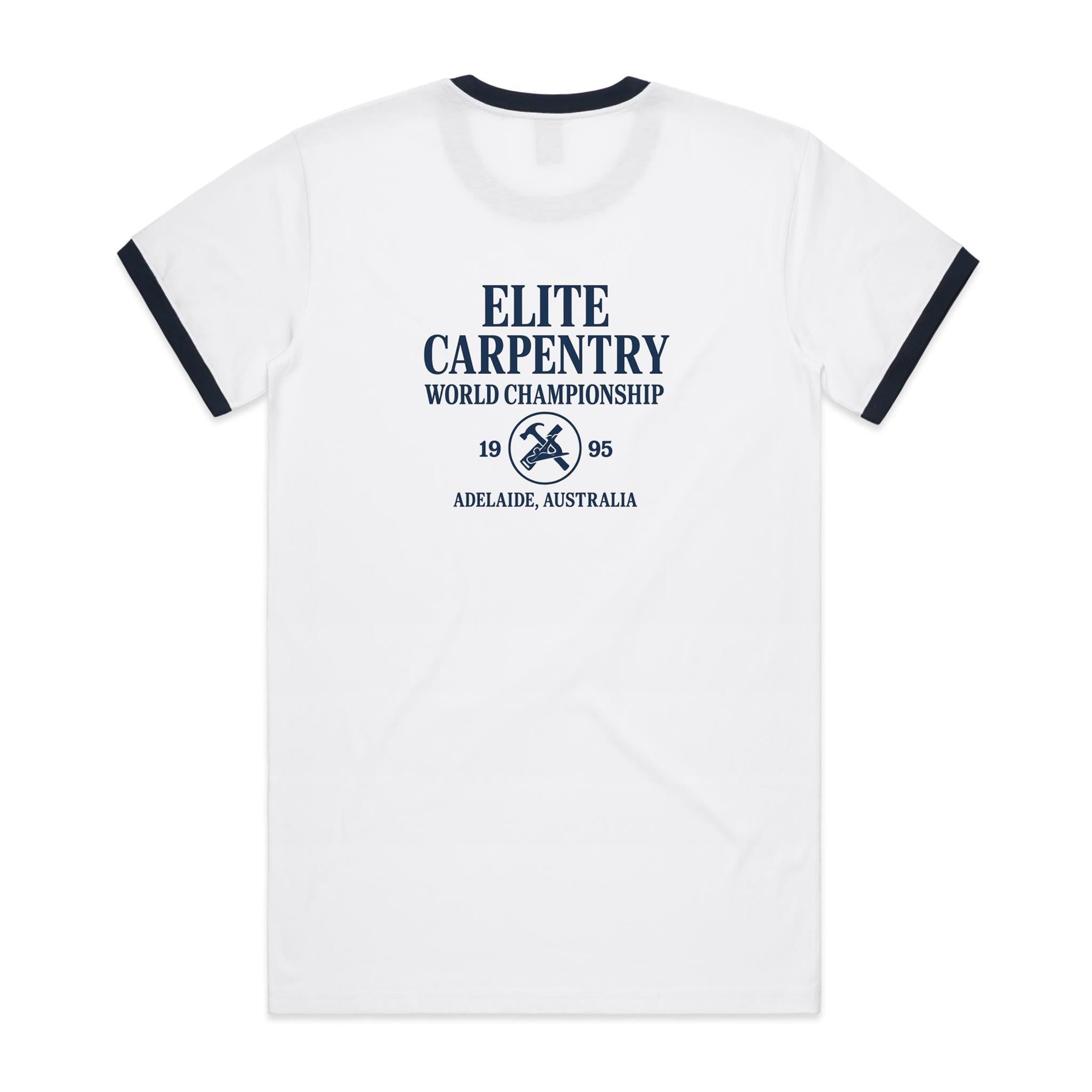 Elite Carpentry World Championship - AS Colour Staple Ringer Tee