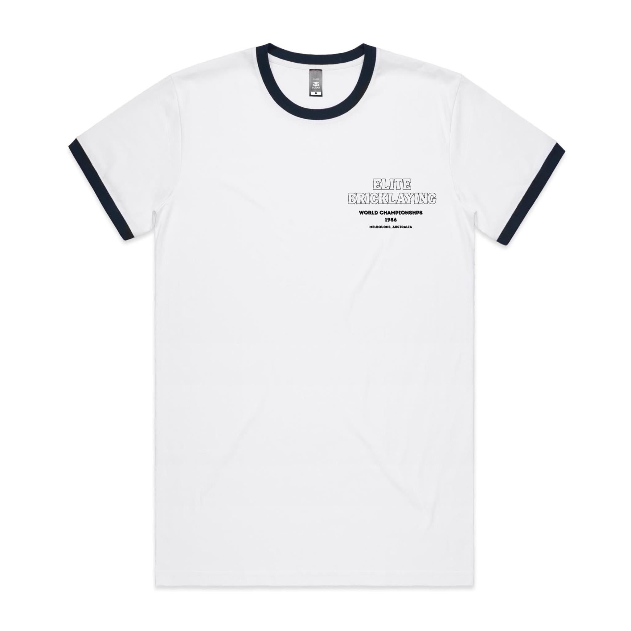 Elite Bricklaying World Championship - AS Colour Staple Ringer Tee