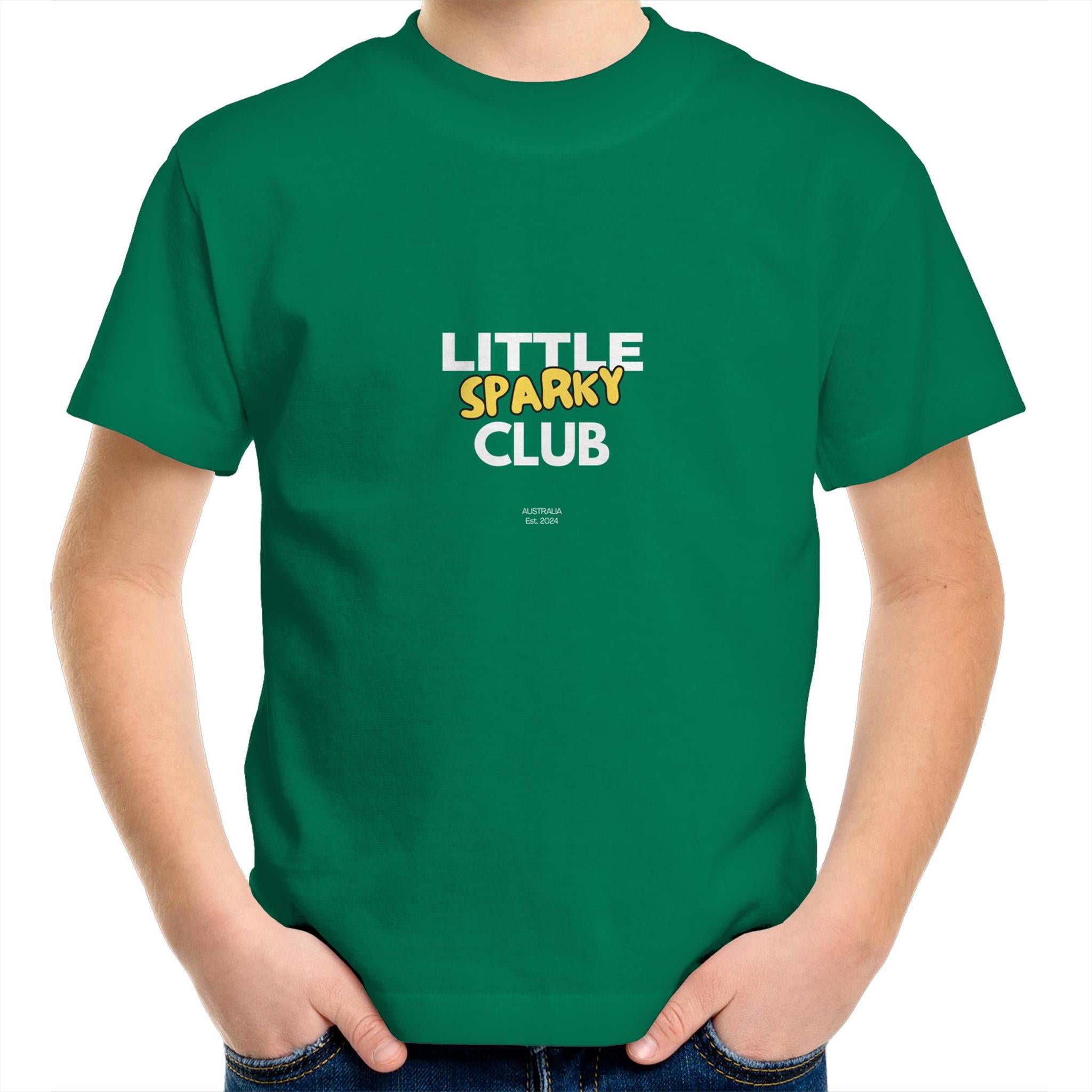 Little Sparky Club- Kids Youth T-Shirt