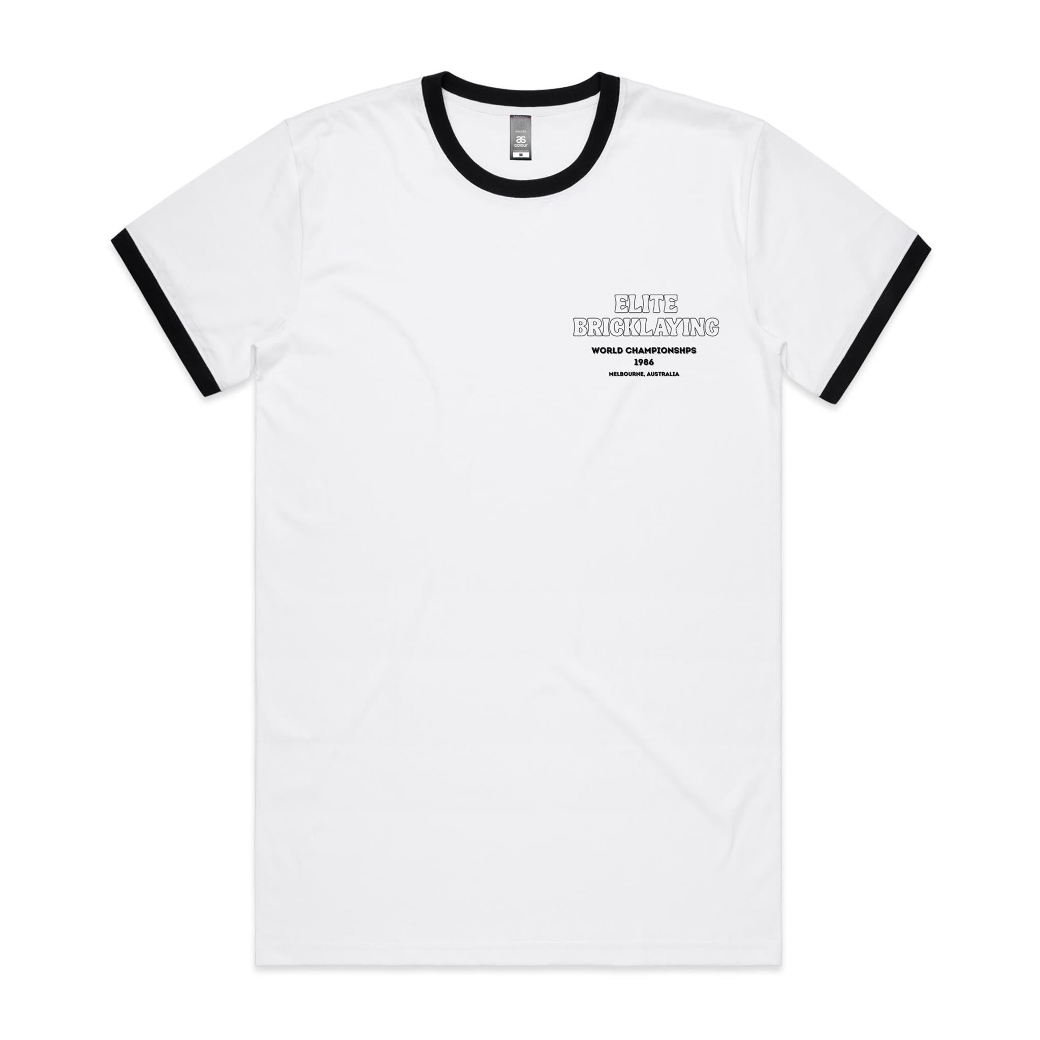 Elite Bricklaying World Championship - AS Colour Staple Ringer Tee