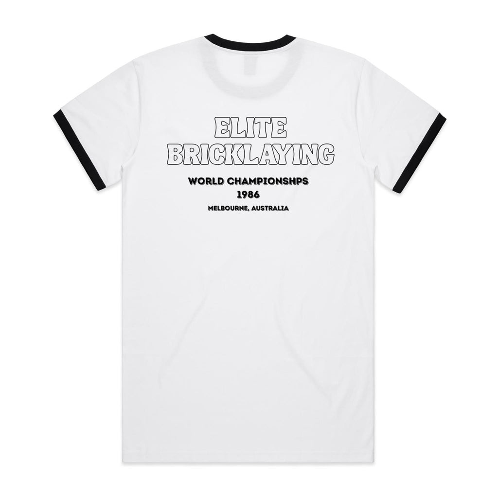 Elite Bricklaying World Championship - AS Colour Staple Ringer Tee