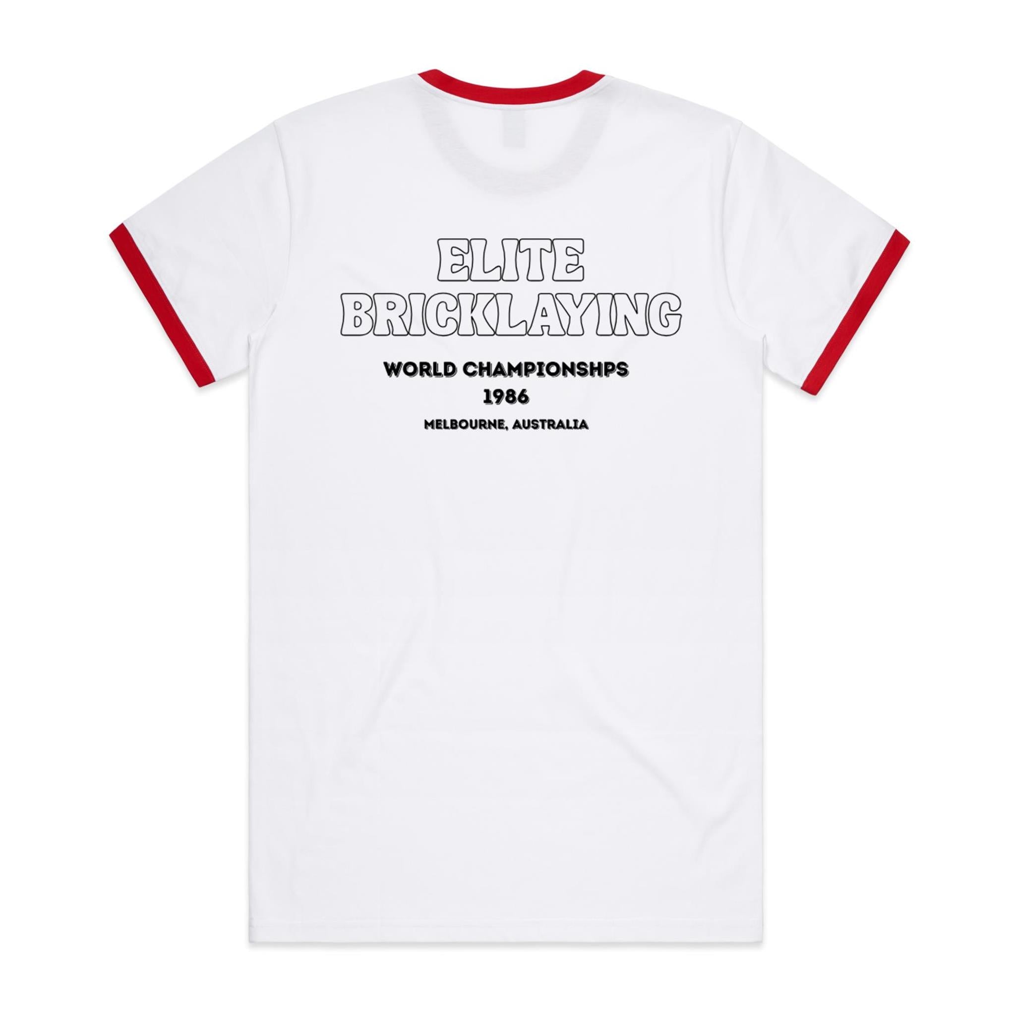 Elite Bricklaying World Championship - AS Colour Staple Ringer Tee