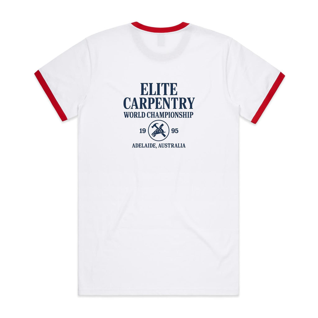 Elite Carpentry World Championship - AS Colour Staple Ringer Tee