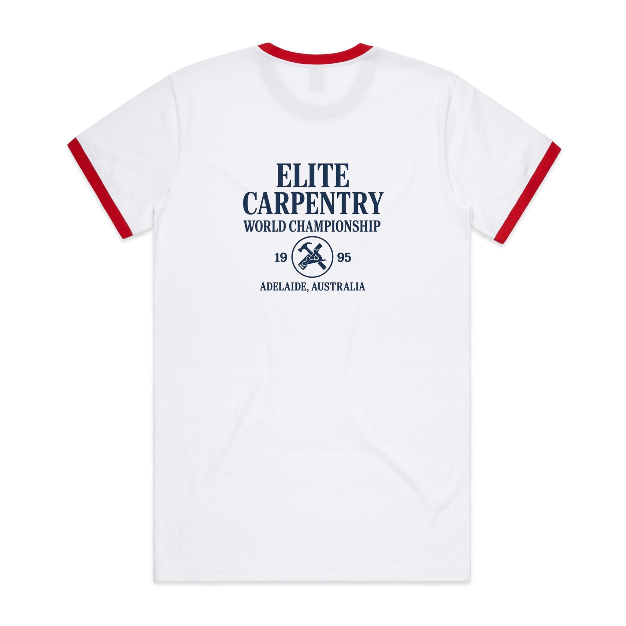 Elite Carpentry World Championship - AS Colour Staple Ringer Tee