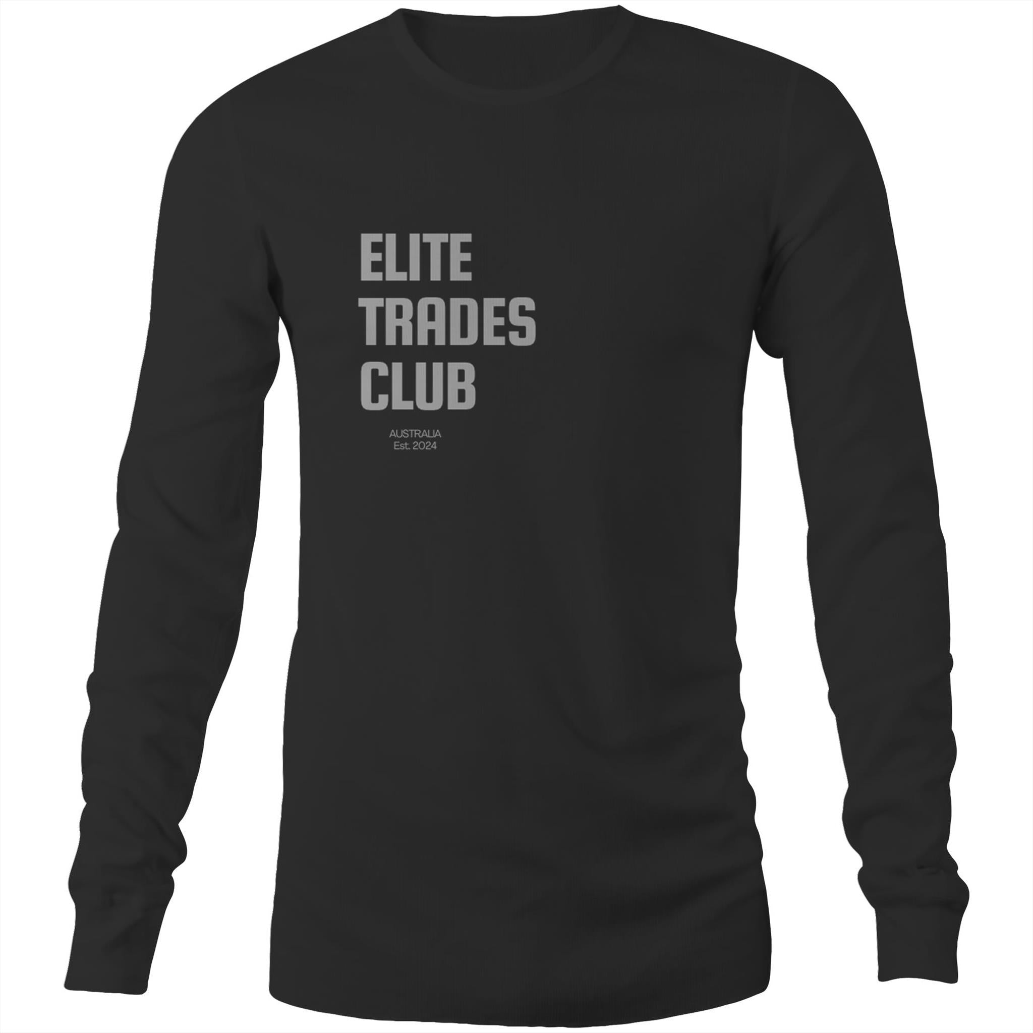Stealth Elite Trades Club- Mens Long Sleeve T-Shirt