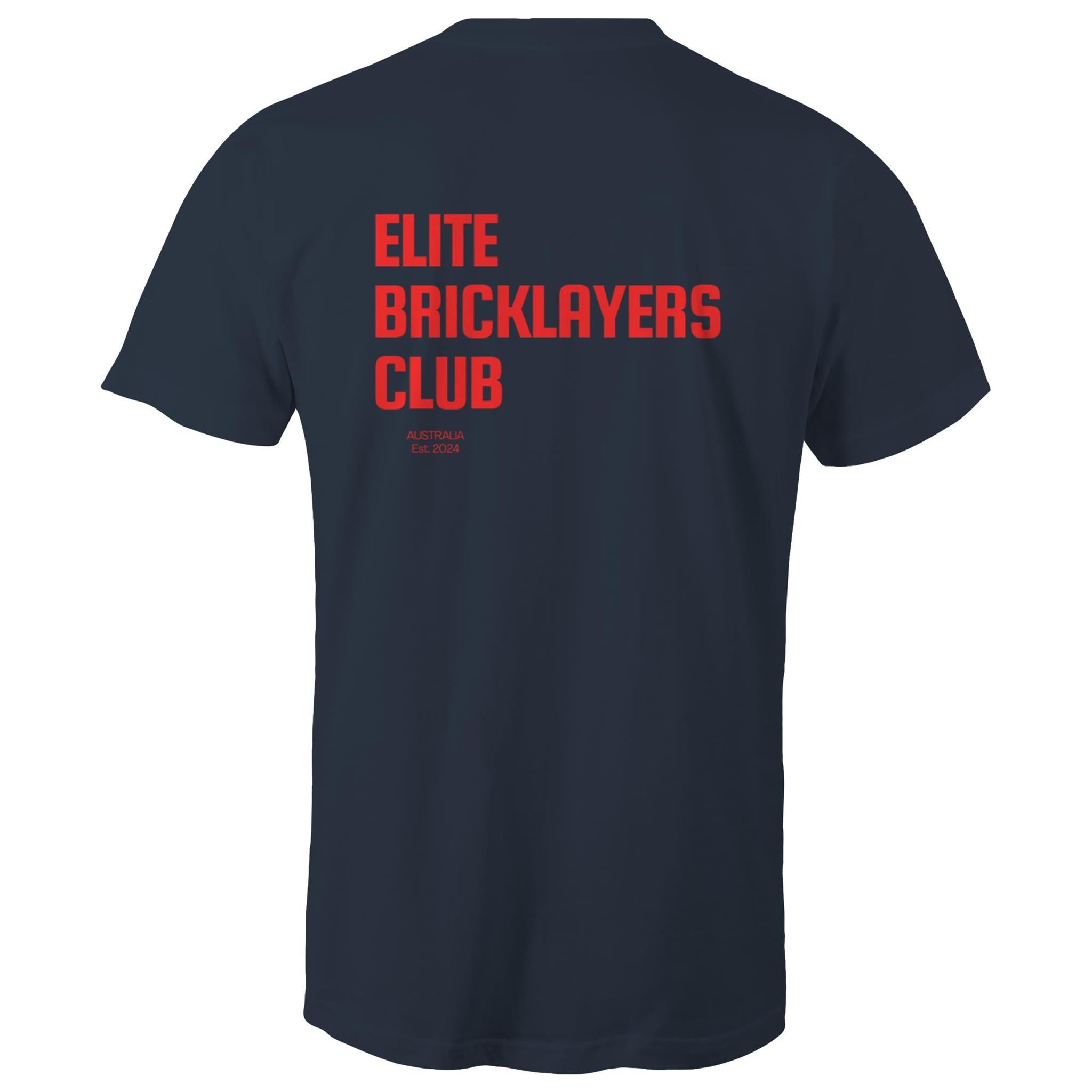 Stealth Elite Bricklayers Club- Mens T-Shirt