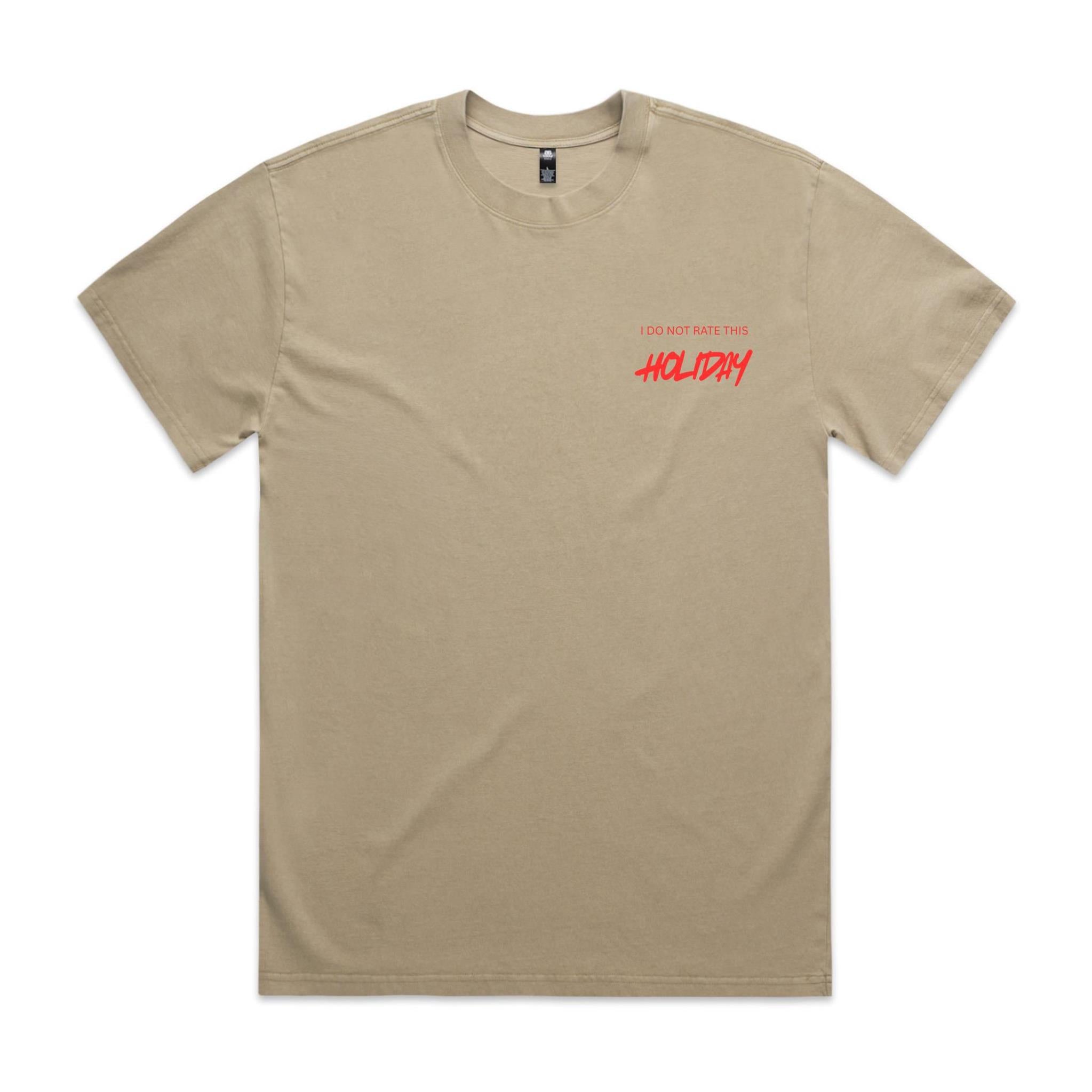 I do not rate this Holiday - AS Colour Heavy Faded Tee
