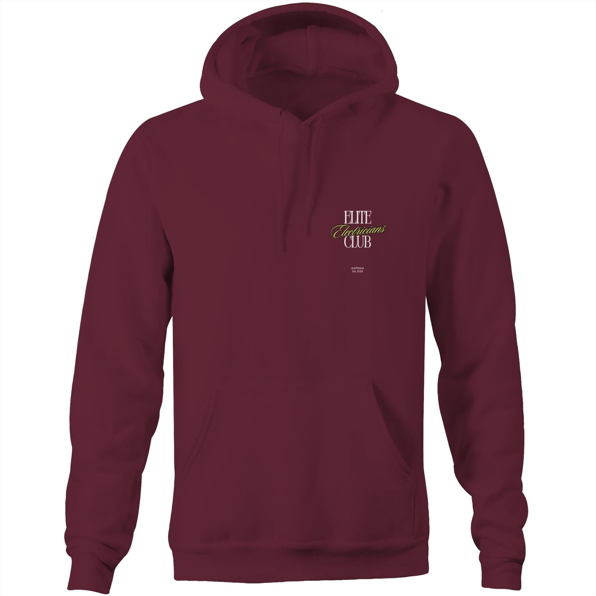 Elite Electricians Club - Pocket Hoodie Sweatshirt