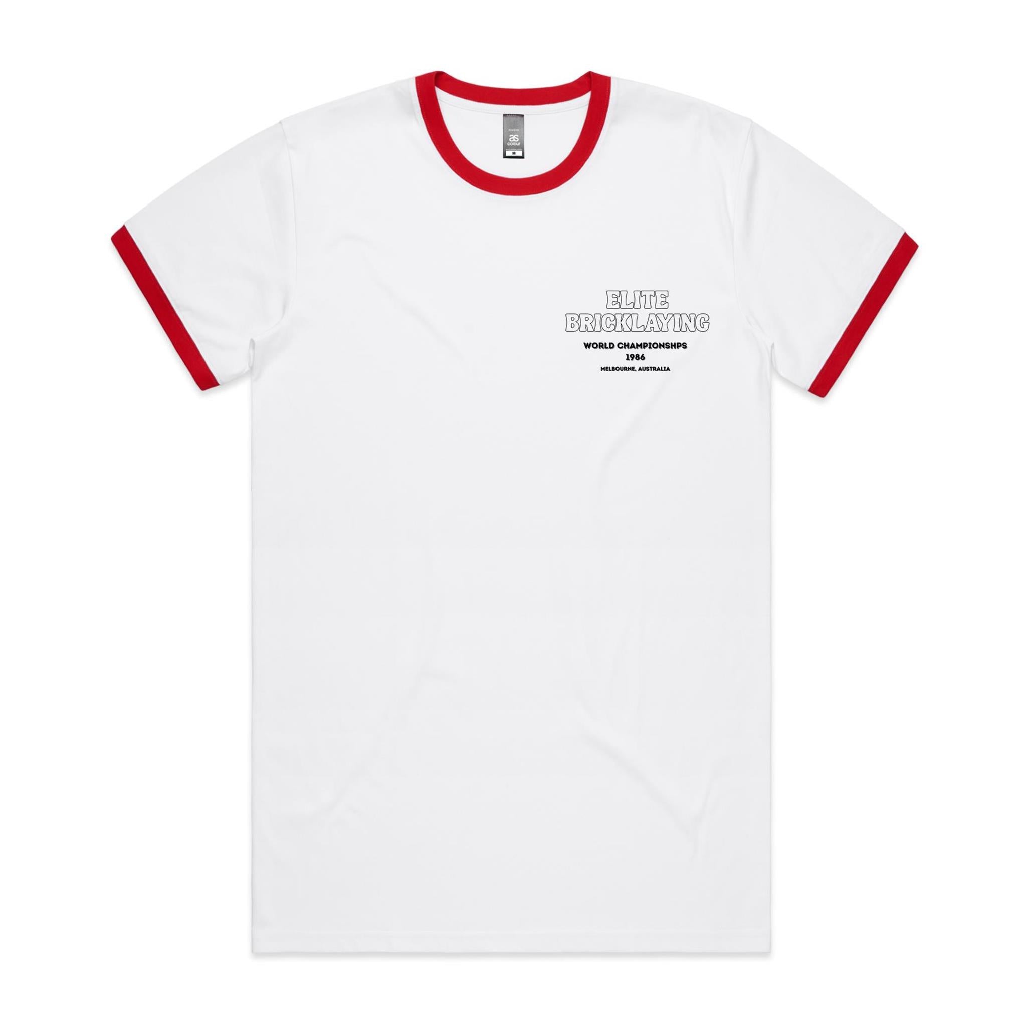 Elite Bricklaying World Championship - AS Colour Staple Ringer Tee