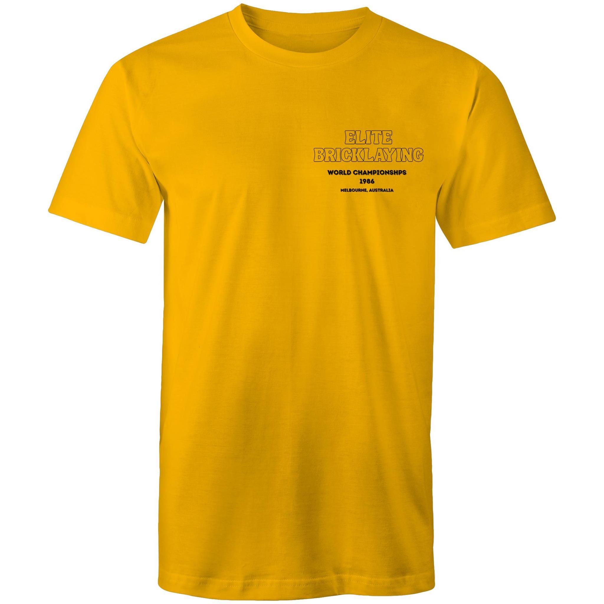 Elite Bricklaying World Championships - AS Colour Staple - Mens T-Shirt