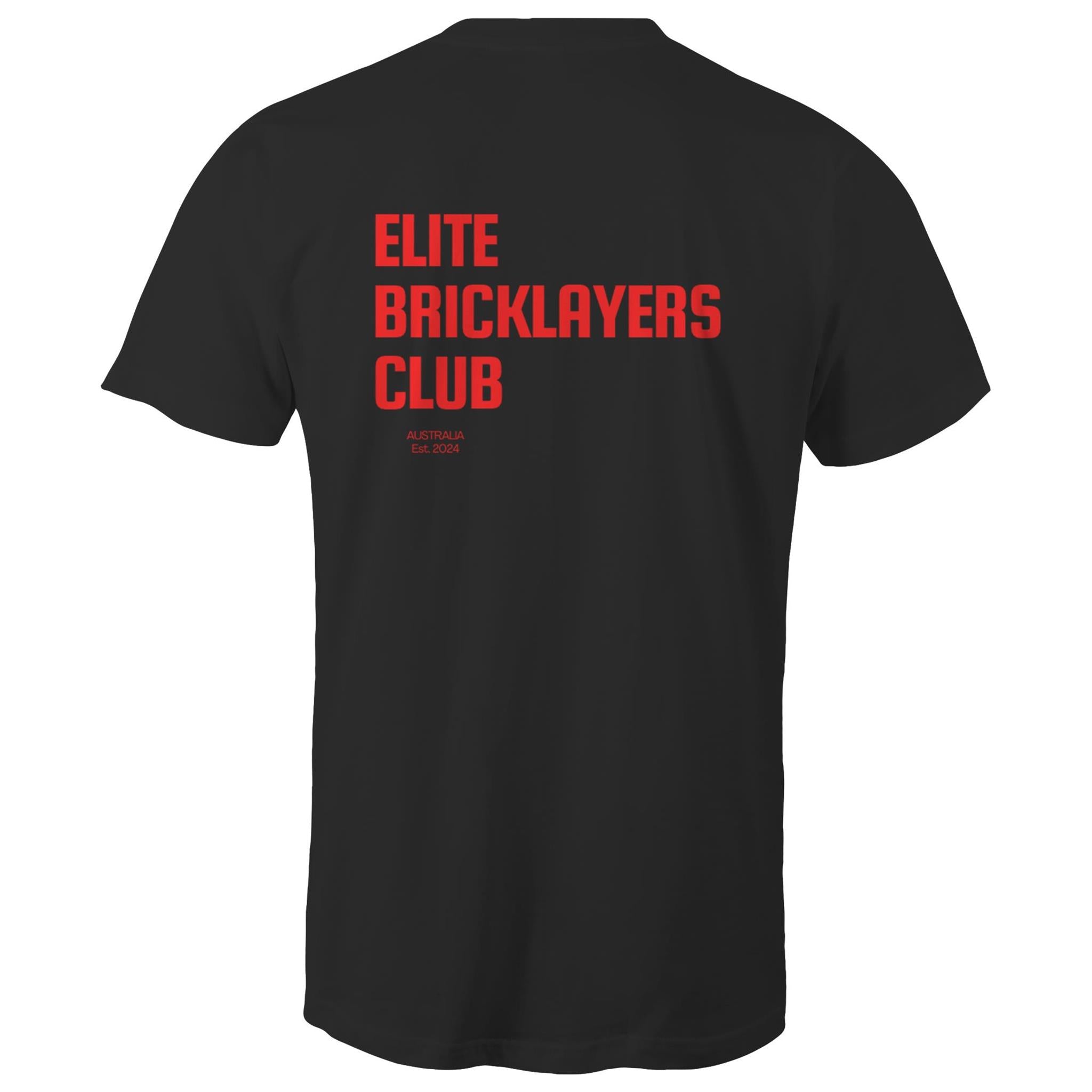Stealth Elite Bricklayers Club- Mens T-Shirt