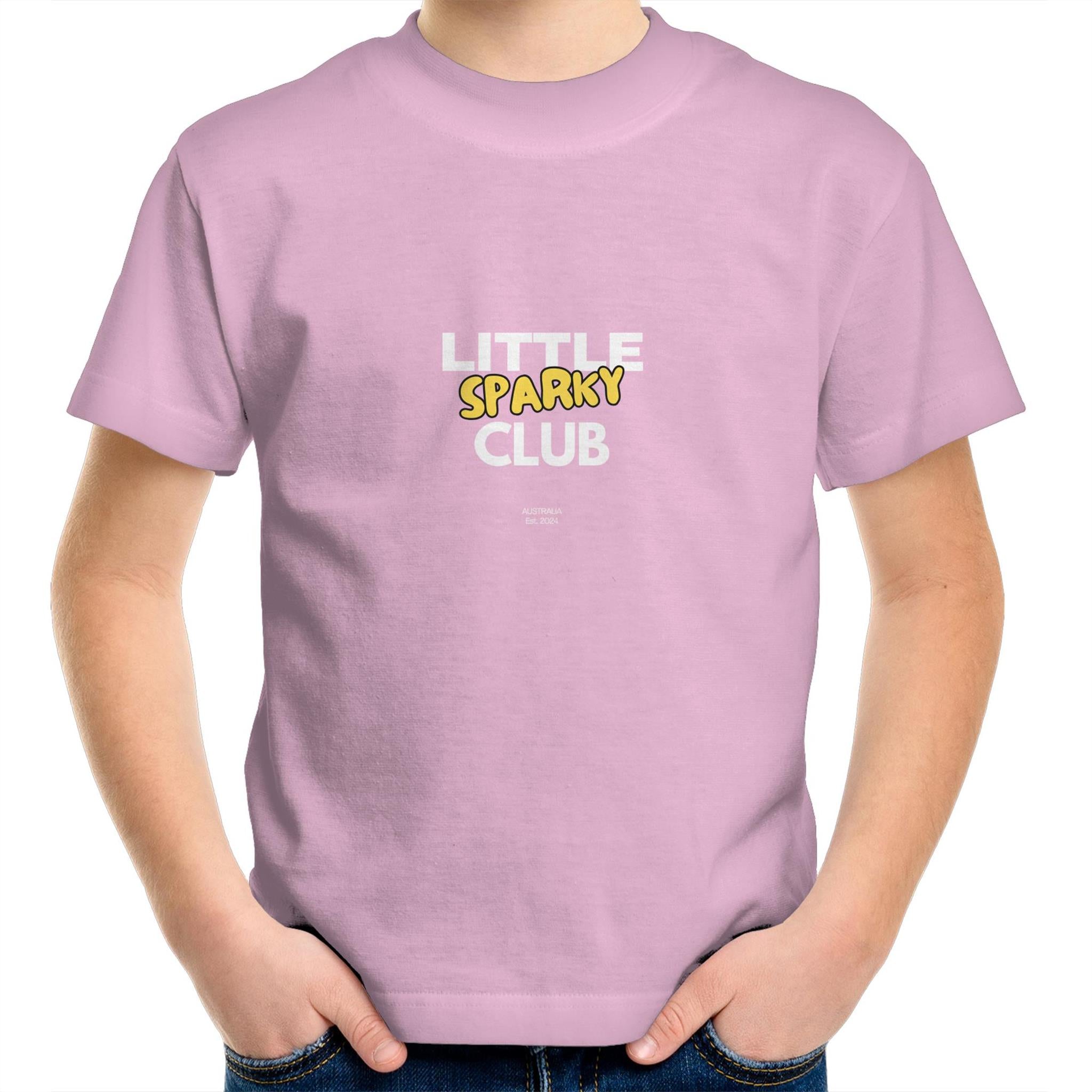 Little Sparky Club- Kids Youth T-Shirt