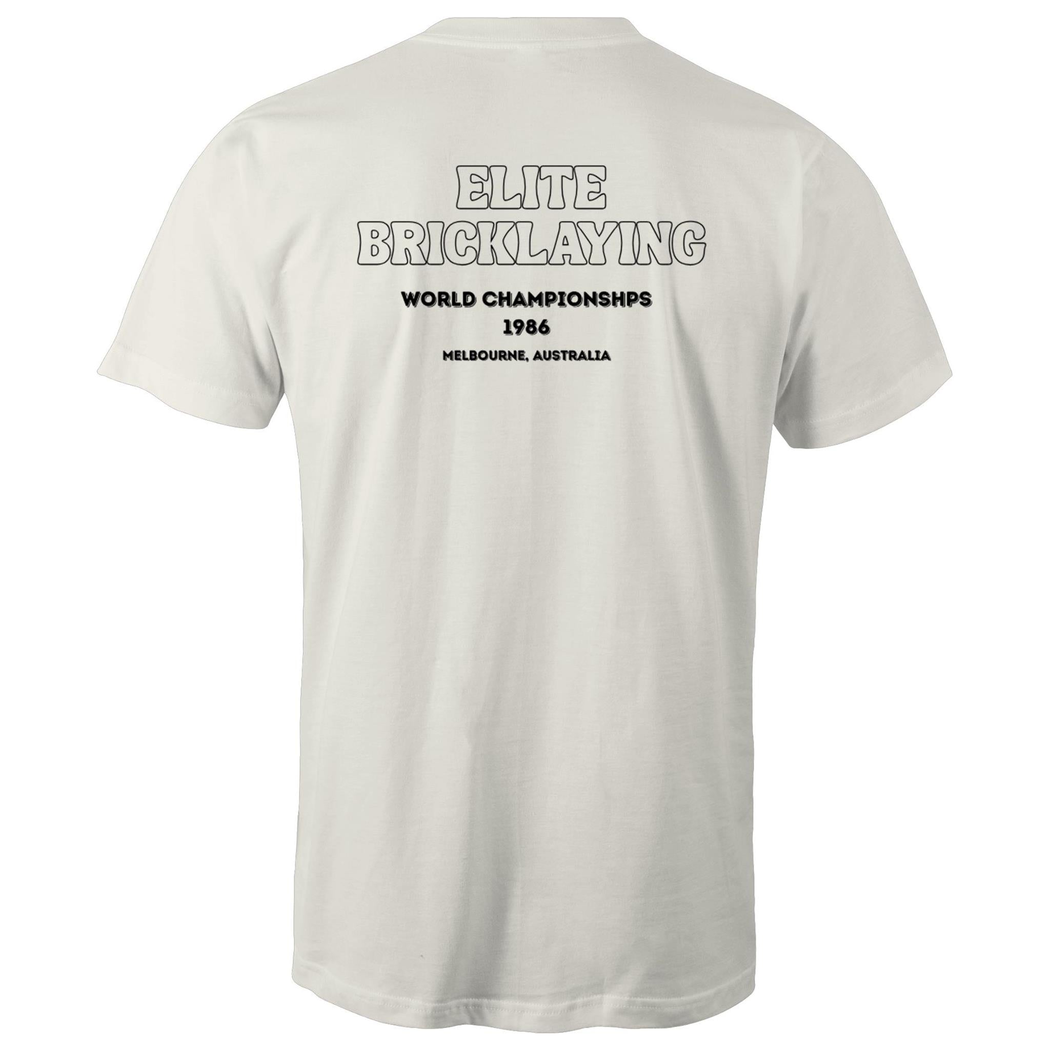 Elite Bricklaying World Championships - AS Colour Staple - Mens T-Shirt