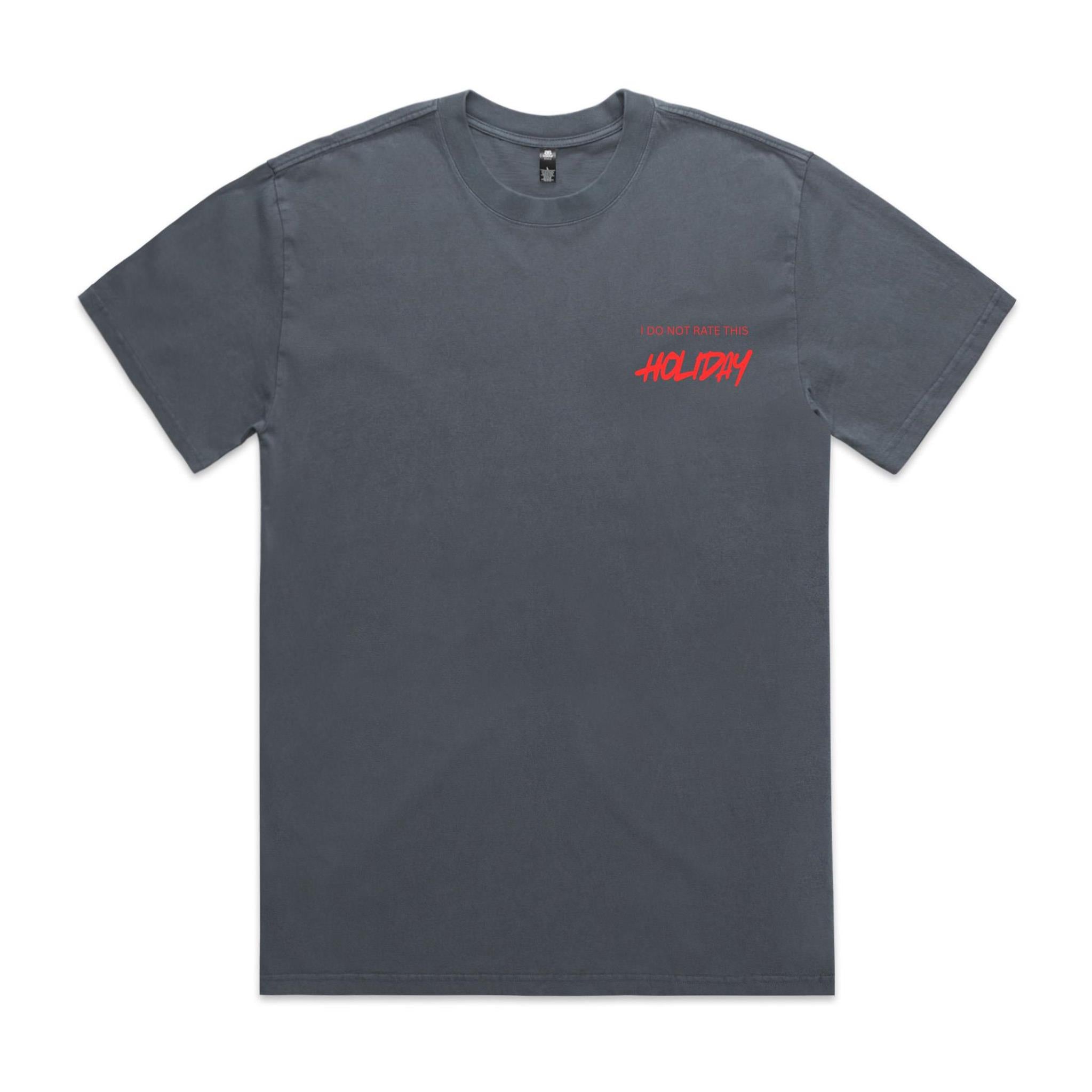 I do not rate this Holiday - AS Colour Heavy Faded Tee