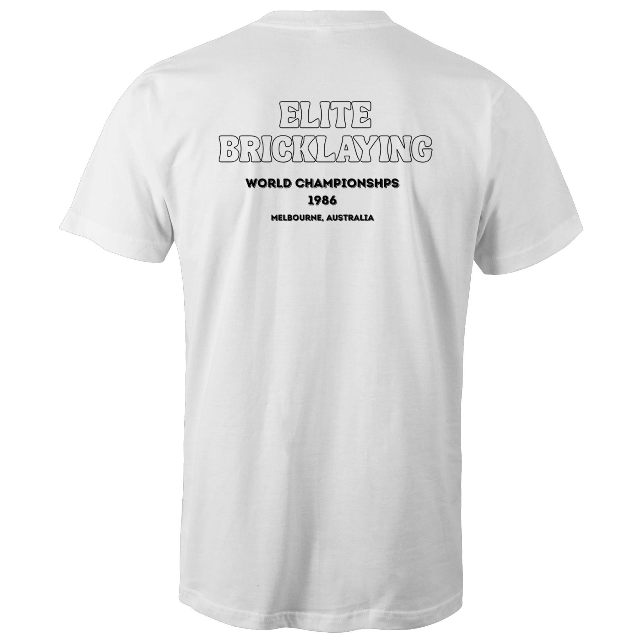 Elite Bricklaying World Championships - AS Colour Staple - Mens T-Shirt