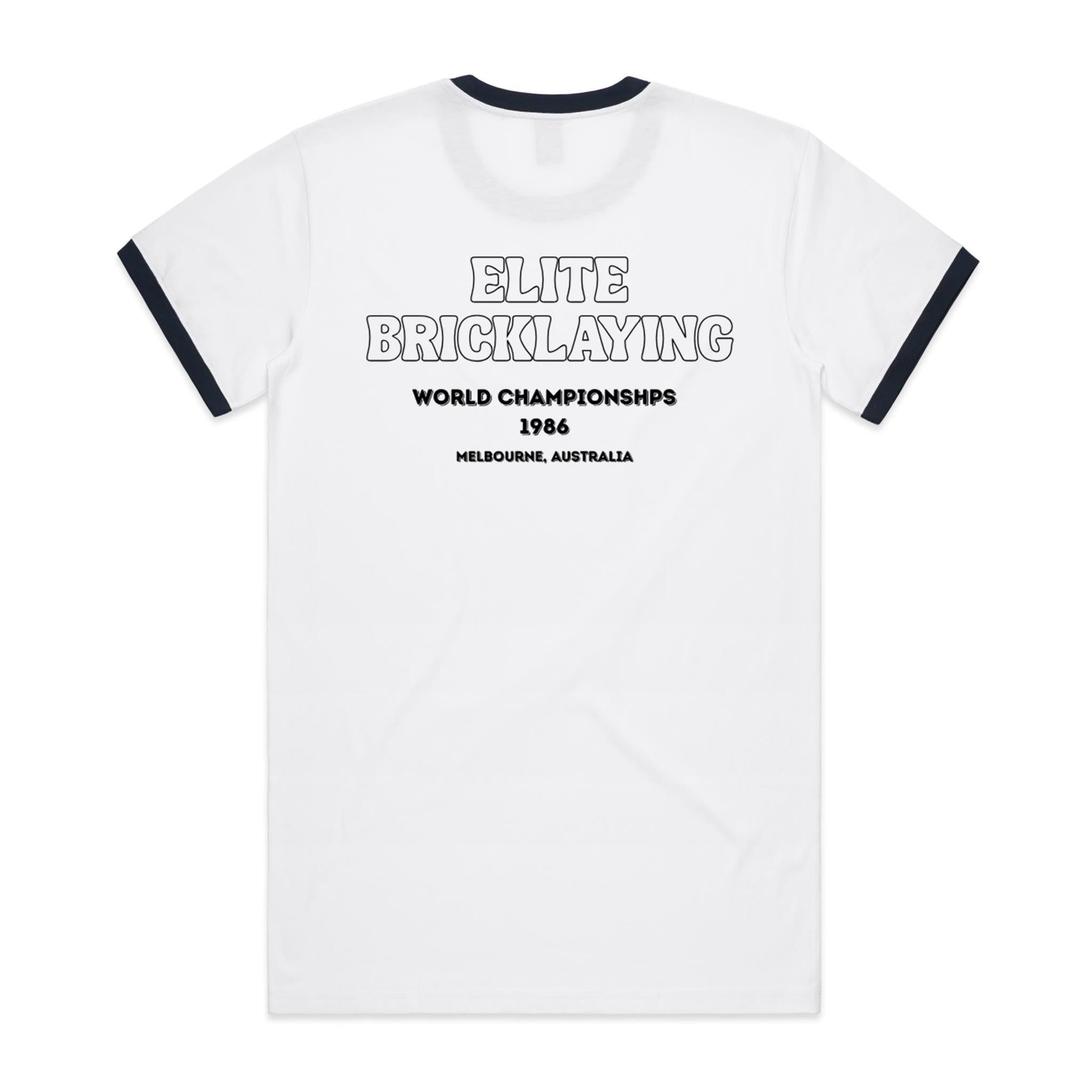 Elite Bricklaying World Championship - AS Colour Staple Ringer Tee
