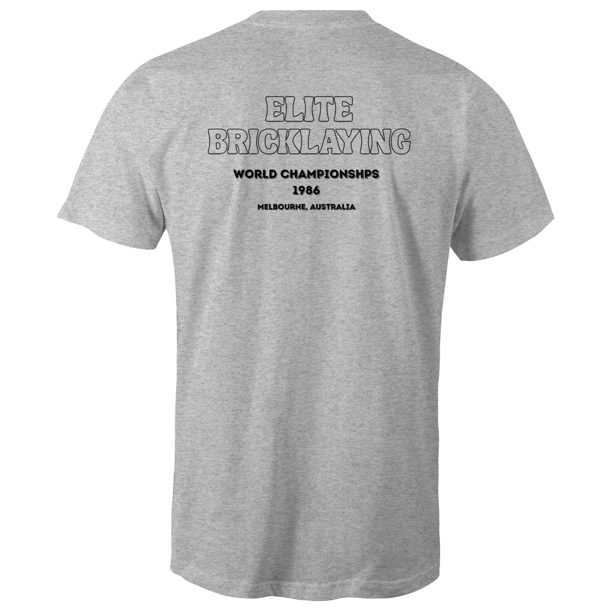 Elite Bricklaying World Championships - AS Colour Staple - Mens T-Shirt